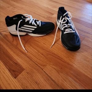 SHARP!!!~~Adidas Adizero Men's Athletic shoes 14 black and white
